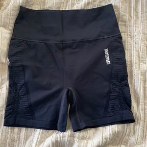 Black energy seamless shorts gymshark